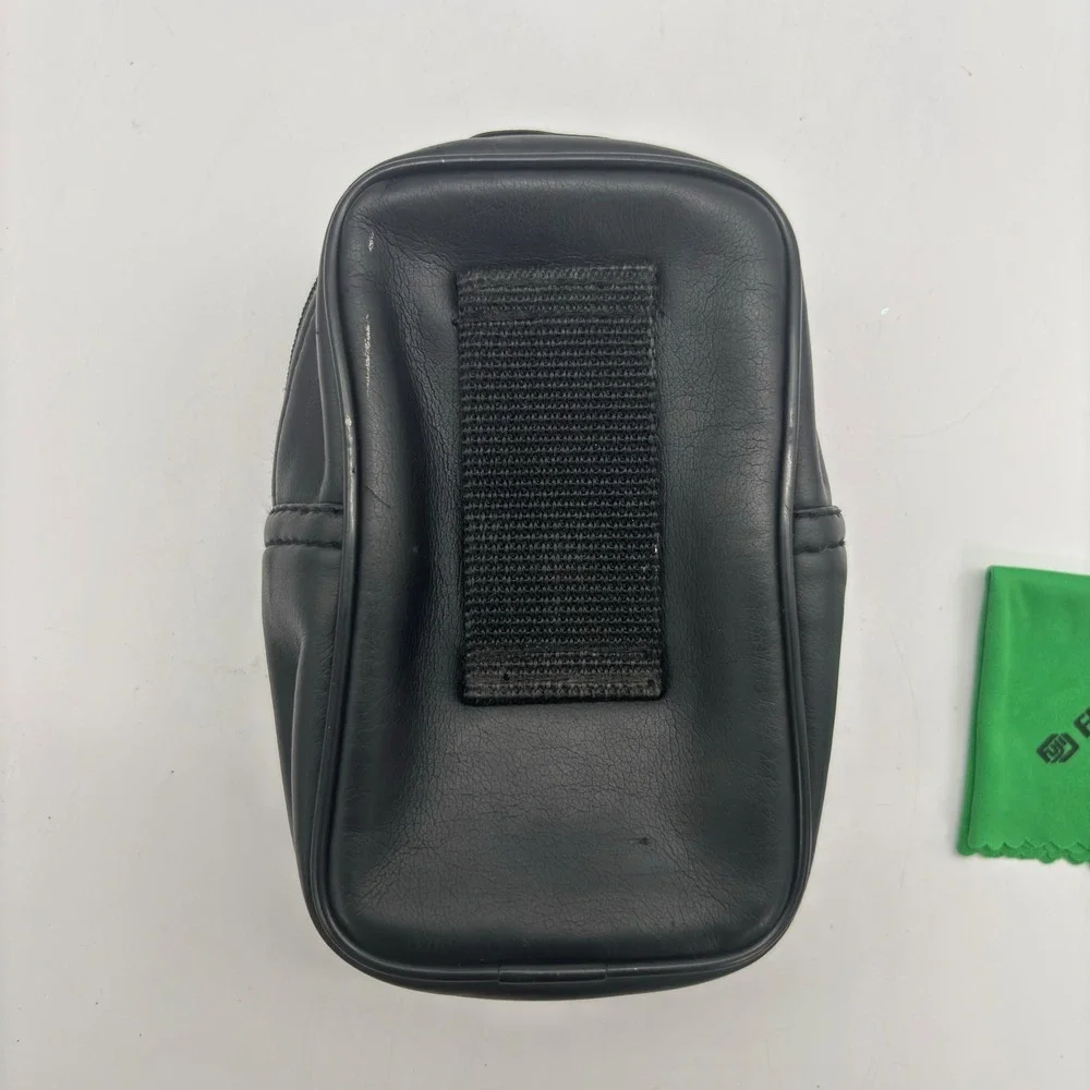 Fujifilm Compact Digital Camera Case Black Pouch with Belt Loop & Cleaning Cloth